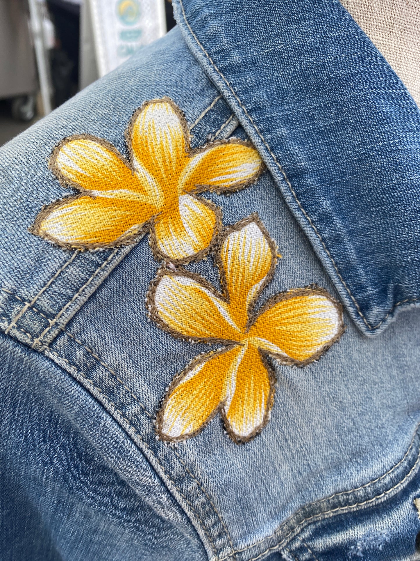 Hibiscus & Plumeria || Large
