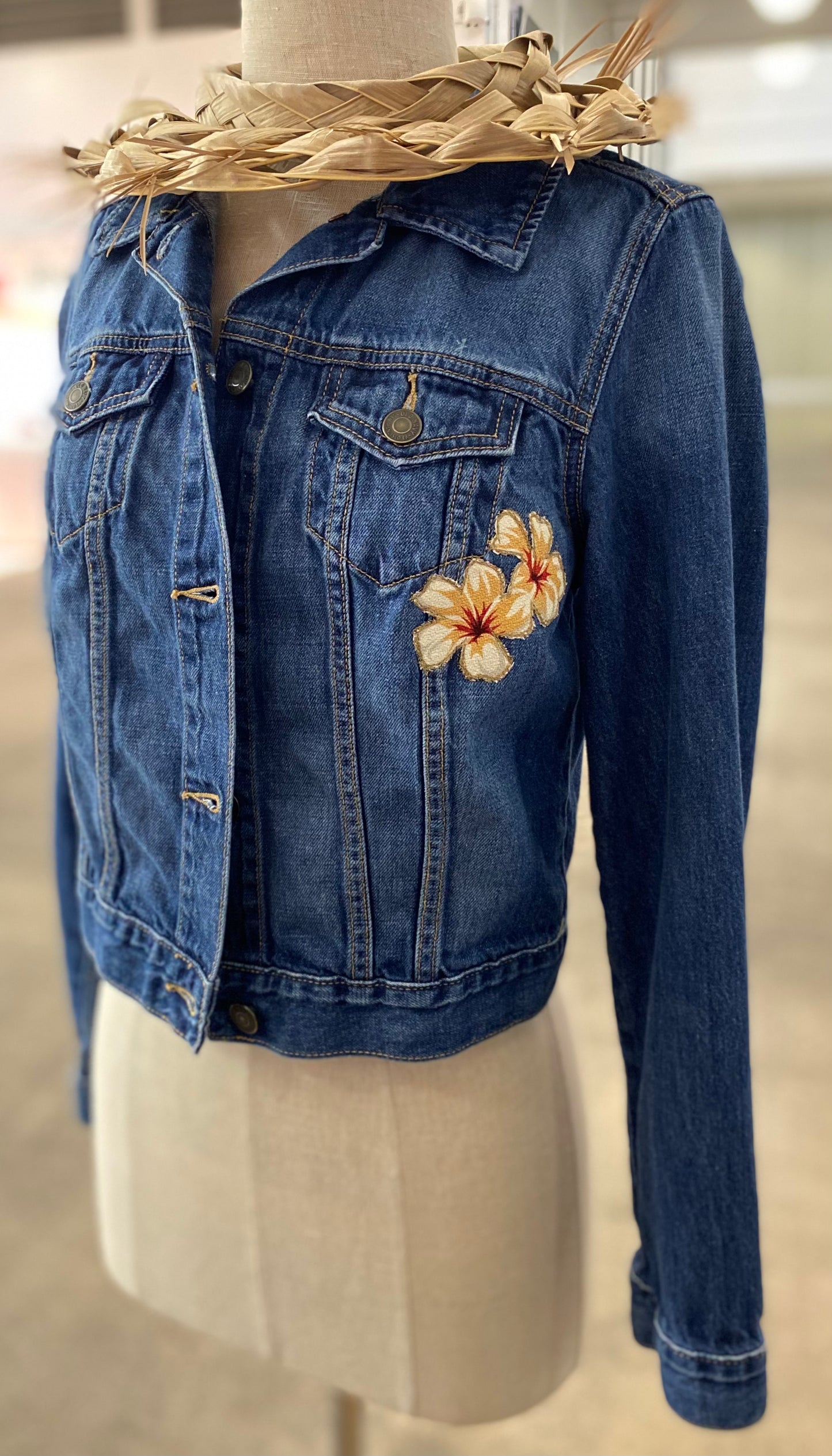 Bird of Paradise & Plumeria || Small