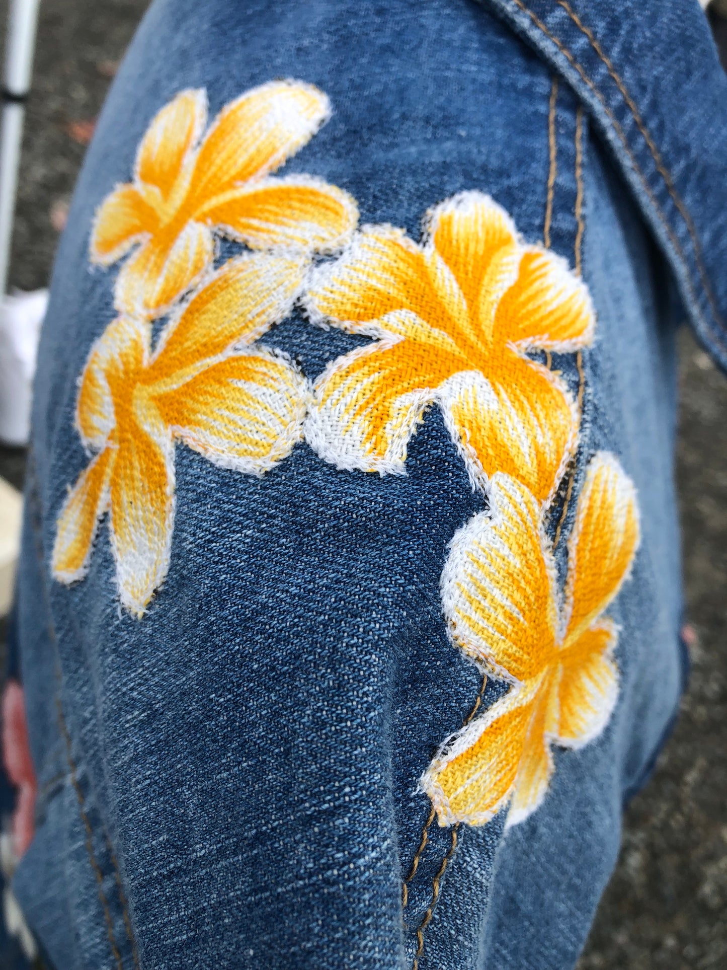 Hibiscus & Plumerias || Medium