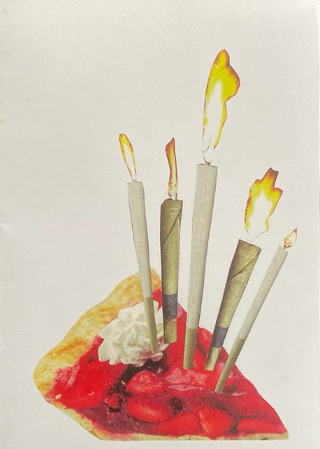 Stoner Pie || 420 Birthday Card