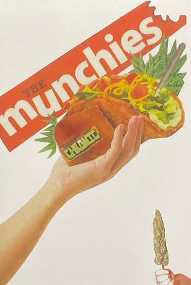 Midnight Munchies || 420 Birthday Card